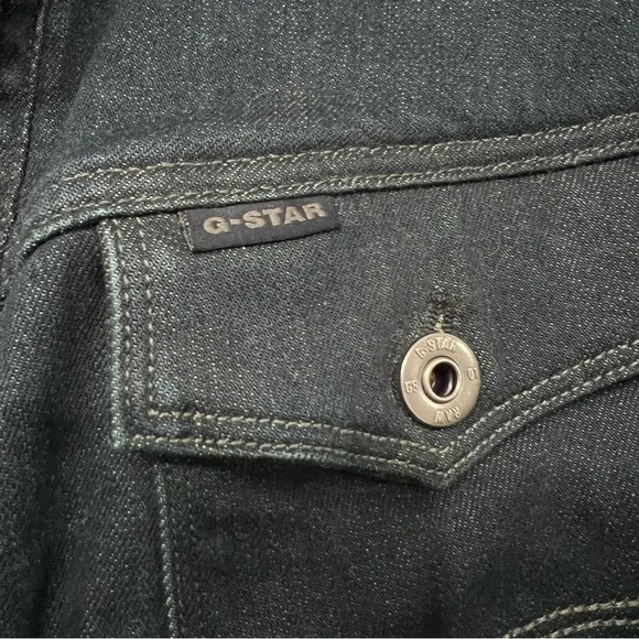 G STAR ARC CHOPPER 3D SLIM JACKET SIZE L Blue
